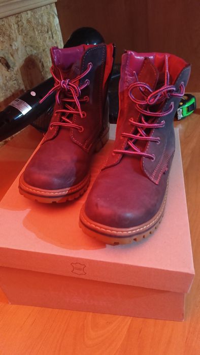 Trzewiki damskie Lasocki skórzane rozmiar 34