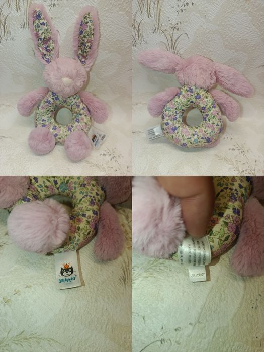 Jellycat лисичка лиса подвеска кукла книжка зайчик кролик мишка ведмедик  Jelly cat мяг