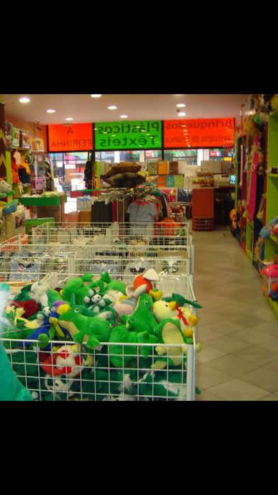 Prateleiras(Loja têxteis e Brinquedos