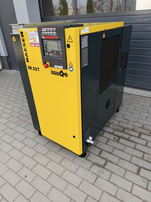 Kompresor śrubowy Kaeser SK 22T 11KW 2000L/min + osuszac powietrza