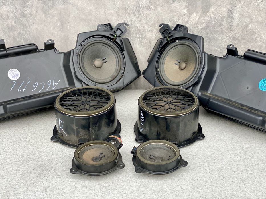 Колонки Ауді А6 С6 перід зад колонка буффер Audi A6 C6 розборка