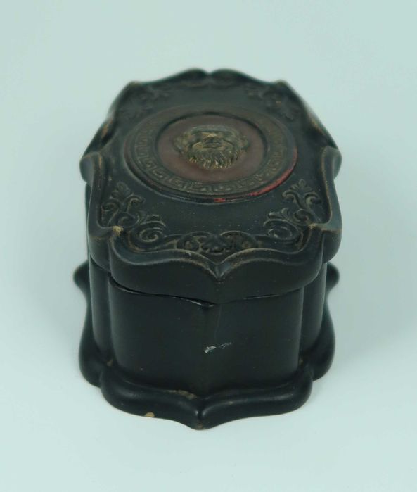 Caixa fosforeira terracota WS&S - Wilhelm Schiller and Sohn 1900s