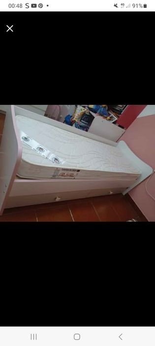 Cama convertivel Lorelli 120x60 berço cama 1.70 x 60cm