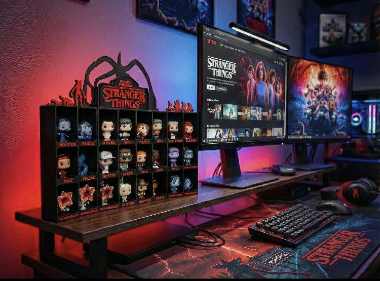 Стенд для Funko Pop STRANGER THINGS Вітрина для фігурок Дивні Дива