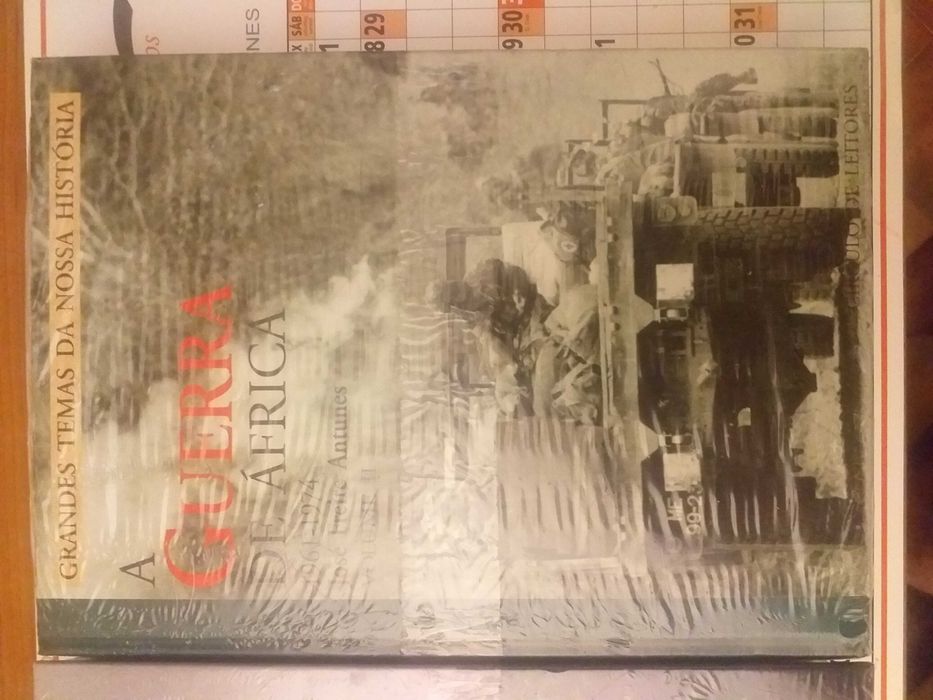 2 livros guerra colonial novos e embalados