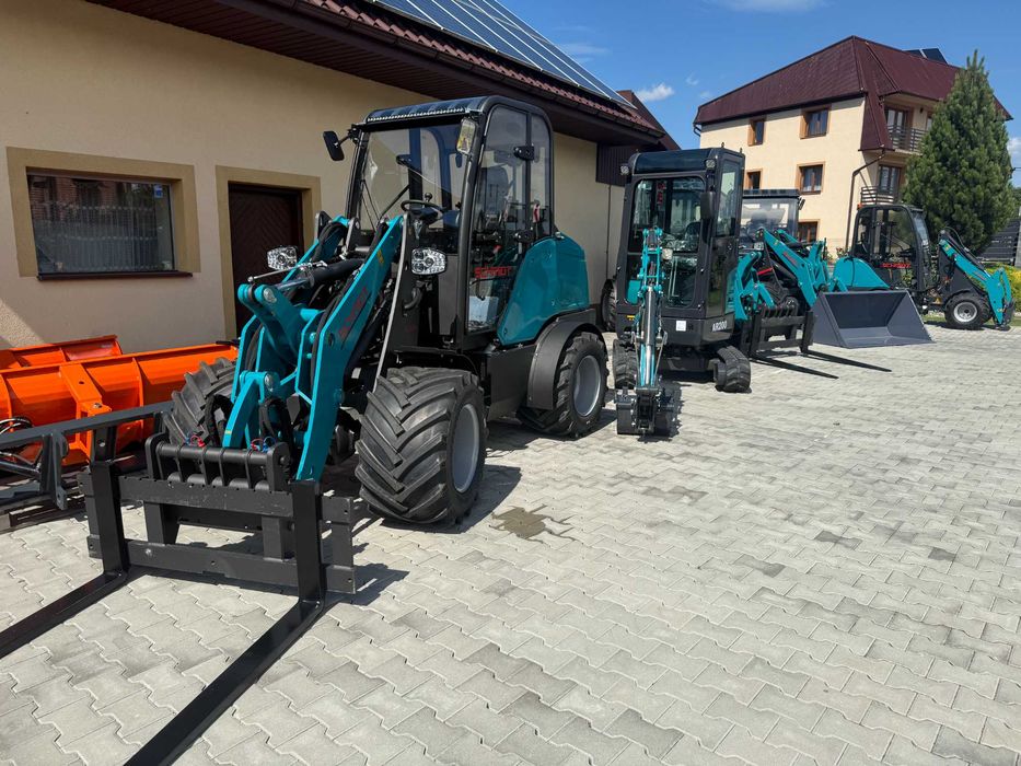 Ładowarka kołowa Schmidt 4350A NOWA WERSJA 2025 4x4 udźwig 2000 kg