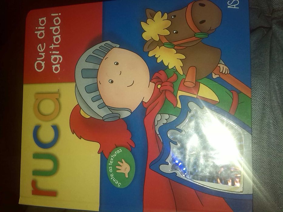 Ruca's Busy Day Book (with textured cover) – Free Shipping