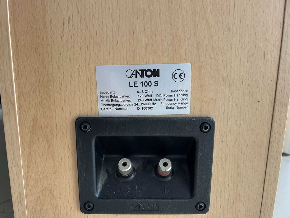 Kolumny podłogowe Canton LE 100 S, Audio Room