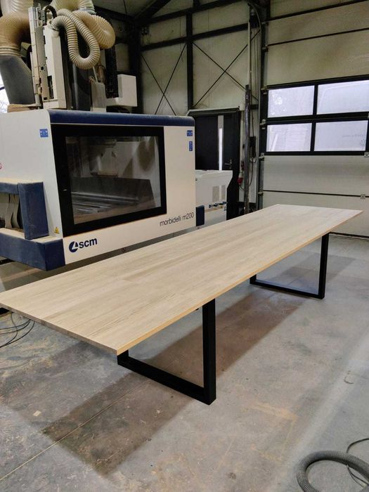 Stół Dębowy Lite Drewno Jadalnia Salon