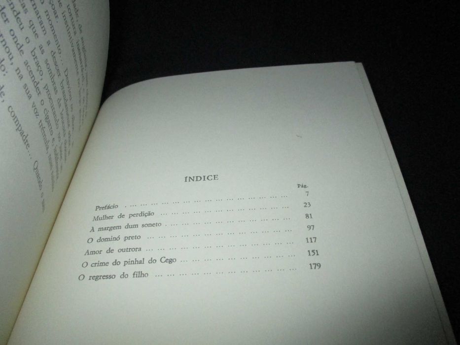 Livro O Dominó Preto Contos Florbela Espanca 1982