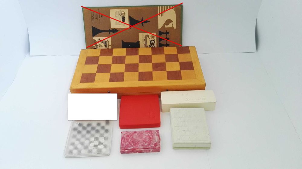 Шахматы, шашки, домино настольные и дорожные(УССР).