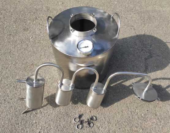 Дистилятор подвійної очистки під проточную воду на