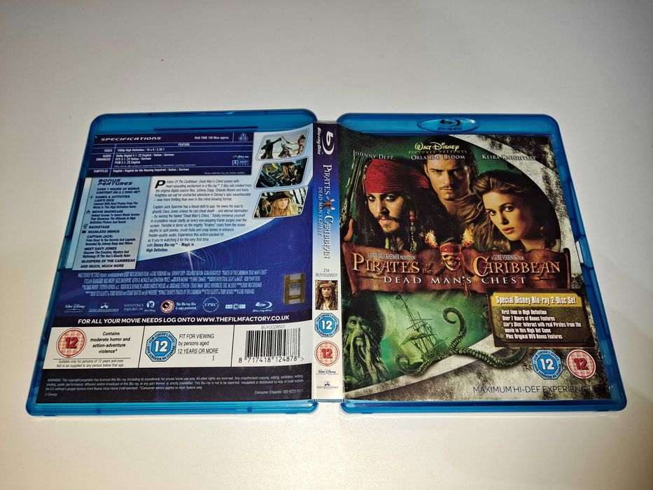 Pirates of the Caribbean Dead Man's Chest - Film Blu-Ray