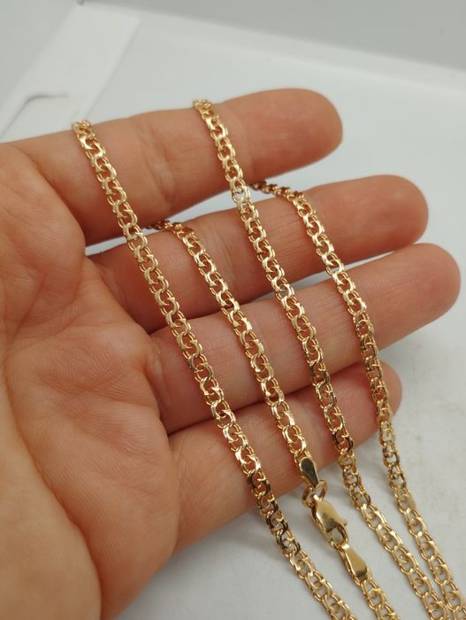 Золотая цепочка 55 см 8.40 грамм