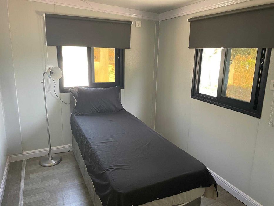 Casa pré-fabricada T2 + Escritório | 75 m²  - 2 Qts + Escritório + casa de banho