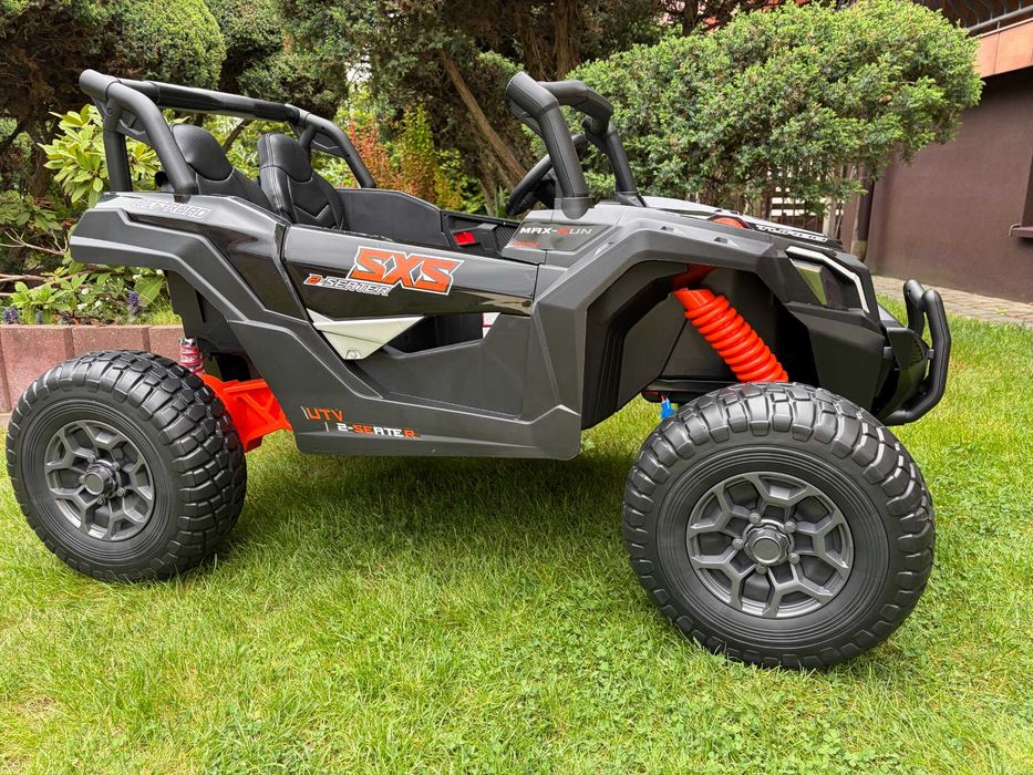 Dwuosobowe Auto na akumulator Quad Buggy UTV X3 Off-Road 4 x 200 W 24V Samochód dla 2 dzieci