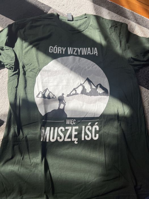 Koszulki L Gildan motyw góry męskie
