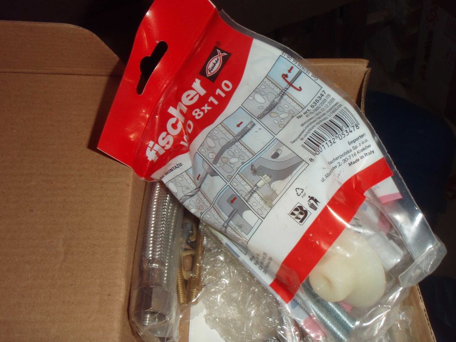 Umywalka 40 cm INKER+ mocowanie, bateria i odpływ wszystko nowe