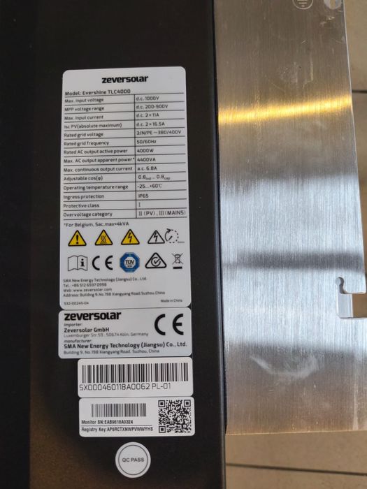 Falownik ZeverSolar TLC4000