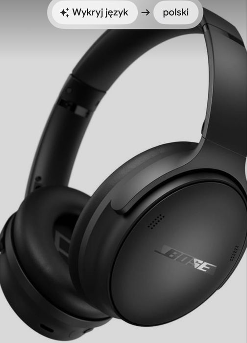 Bose QuietComfort Headphones Black - nowe, komplet