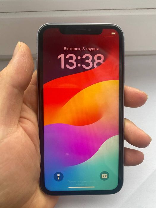iPhone 11 64 GB  ідеал  АКБ 100% повністю робочий