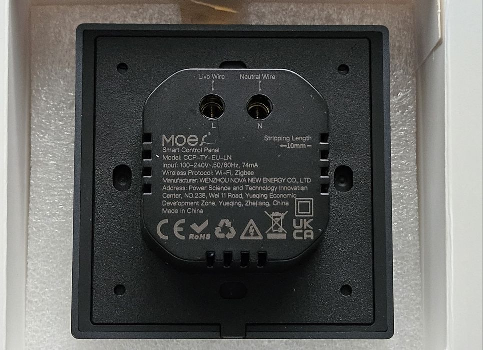 Panel Moes Tuya Zigbee WiFi gwarancja