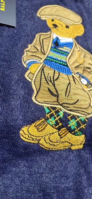 Sweter alpaka premium milutki granatowy premium miś tous