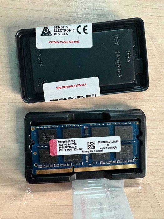 Оперативка ddr3 8gb 1600 mhz 1.5v