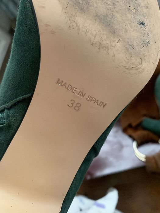 Жіночи замшеві черевики/ботинки