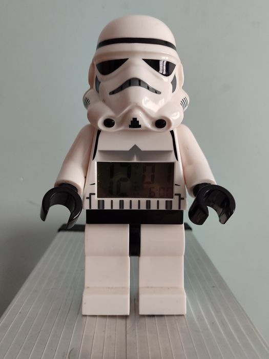 Lego Star Wars budzik Stormtrooper