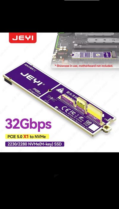 Karta PCI-E na dyski NVME