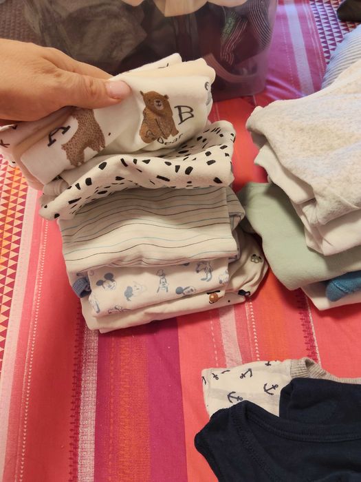 Conjunto de body's de bebe verão