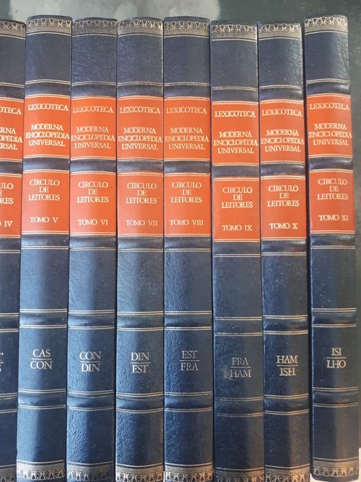 TROCO  LEXICOTECA -  Moderna Enciclopedia Universal  11 Volumes  1 -11