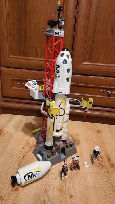 特撮 Playmobil space set 9488 Playmobil Space Rakieta kosmiczna z rampą 9488