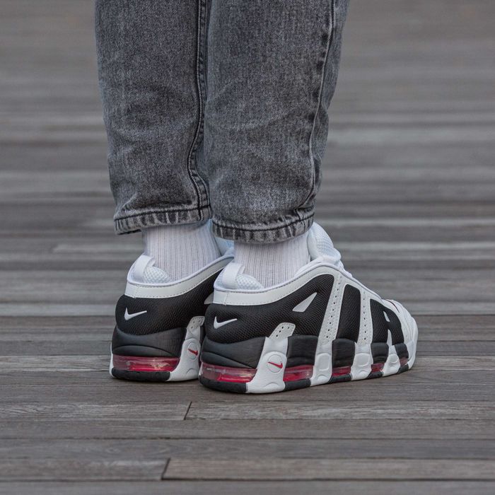 !SALE! Nike Air More Uptempo Low White Black 40 41 42 43 44 45 найк