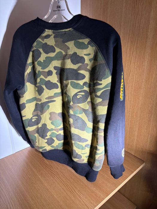 BAPE A Bathing Ape Shark Face Sweatshirt