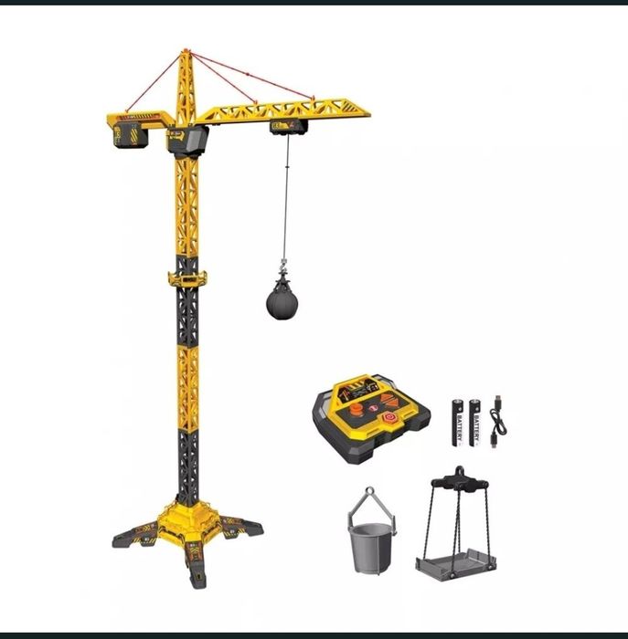 Мега кран на радіокеруванні Dickie Toys Титан 150