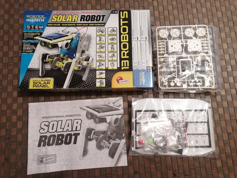 Robot solar para montar