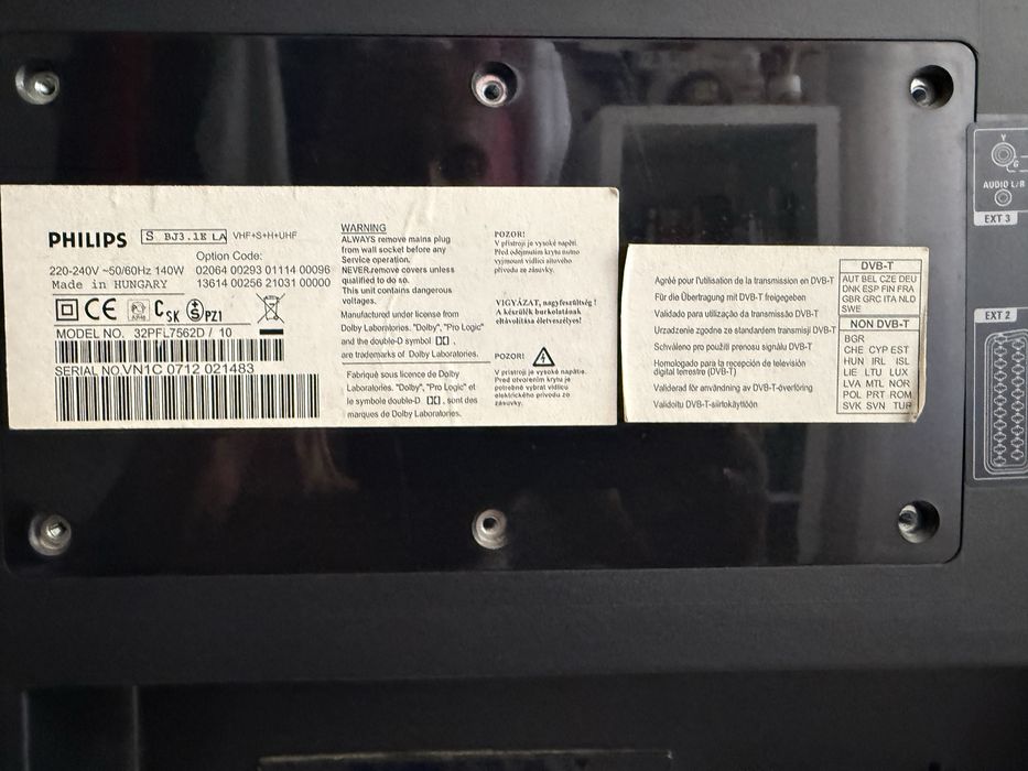 TV modelo Philips 32PFL7562D/10