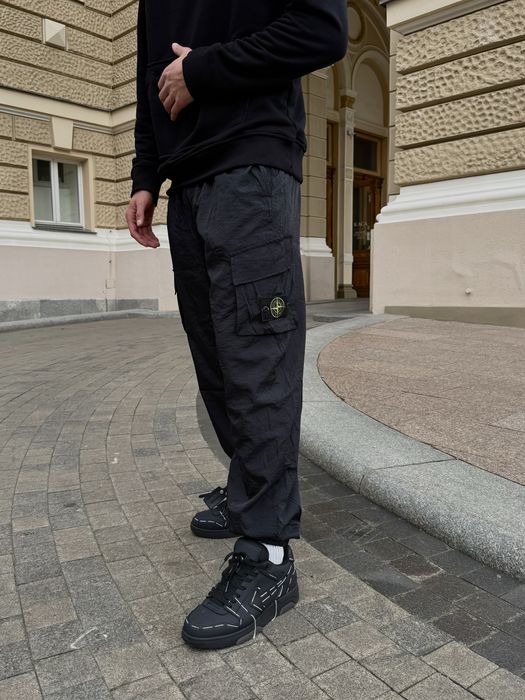 Stone Island Nylon Cargo Pants