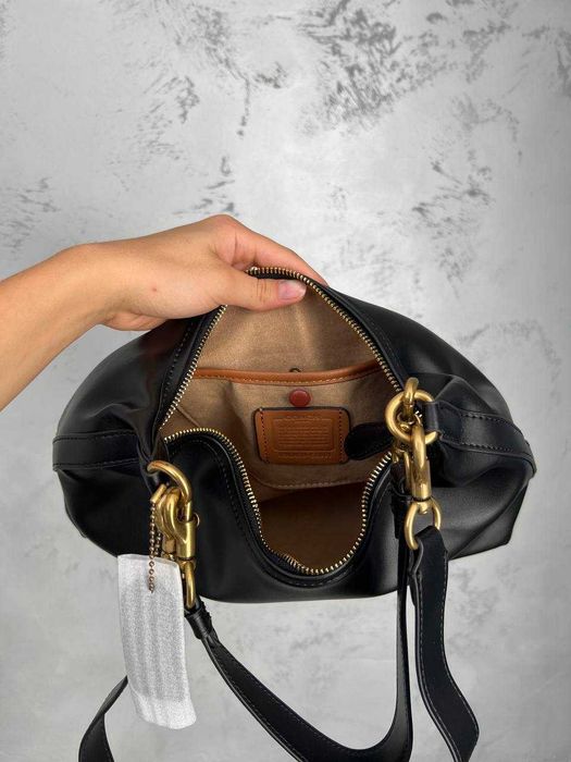 Сумка Coach Juliet шкіряна Коуч 33см