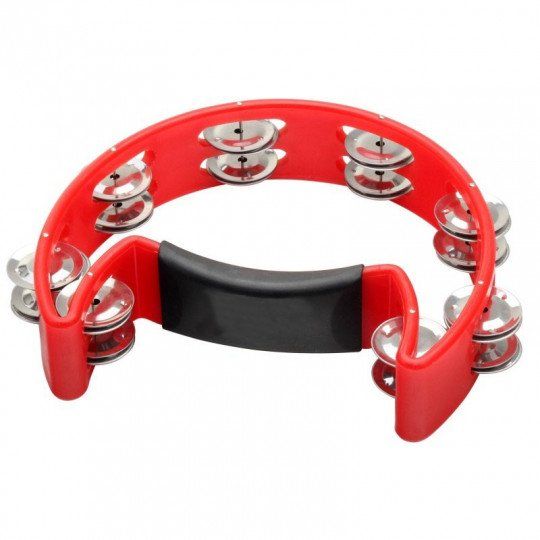 XDrum TM1 tamburyn 16 par jingli do gry ręcznej