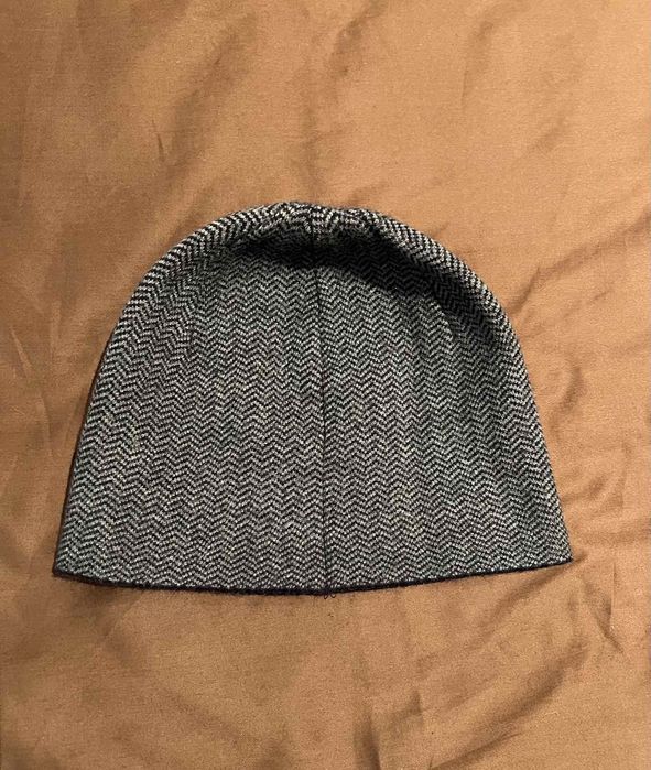 Тканевая кашемировая шапка