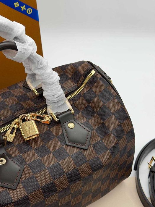 LV Speedy Bandouliete 25 Damier Ebene