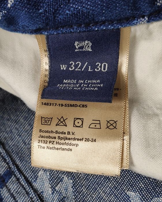 SCOTCH & SODA Ralston джинсы W34 L30 оригинал