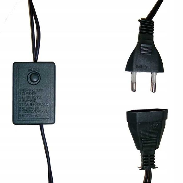 Lampki Choinkowe 500 LED Kolorowe Programator Wewnętrzne/Zewnętrzne