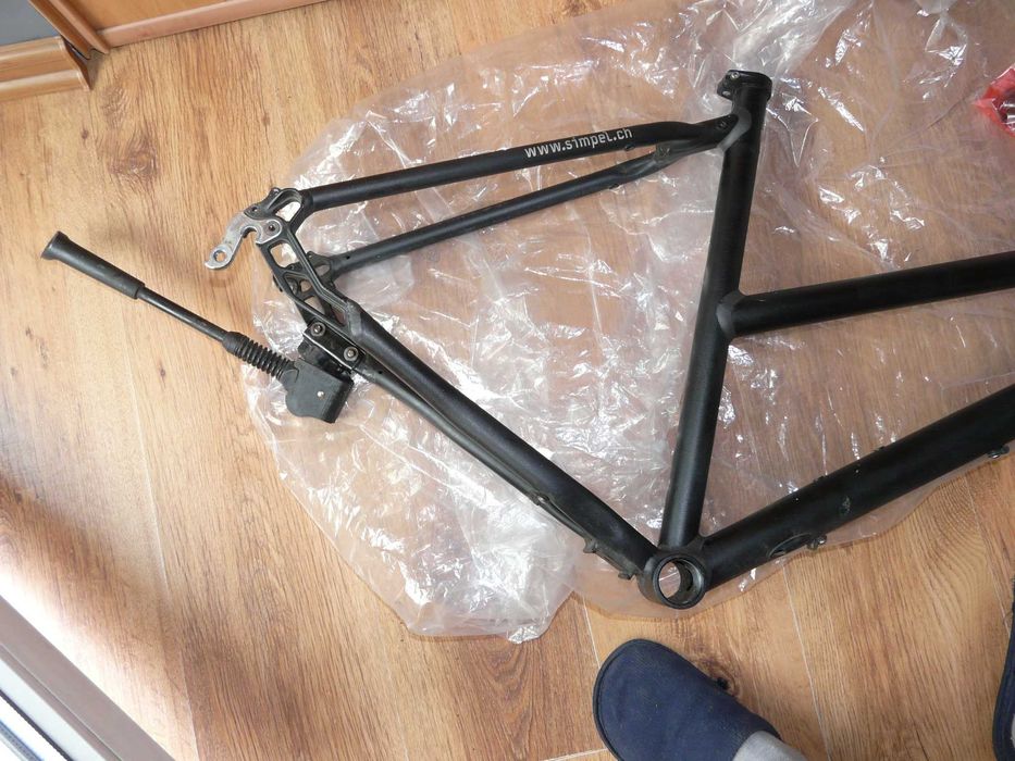 Rama Cross Simple Pro stery ,hak zacisk gwarancja Rozm 160-172 cm