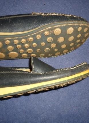 мокасины кожа