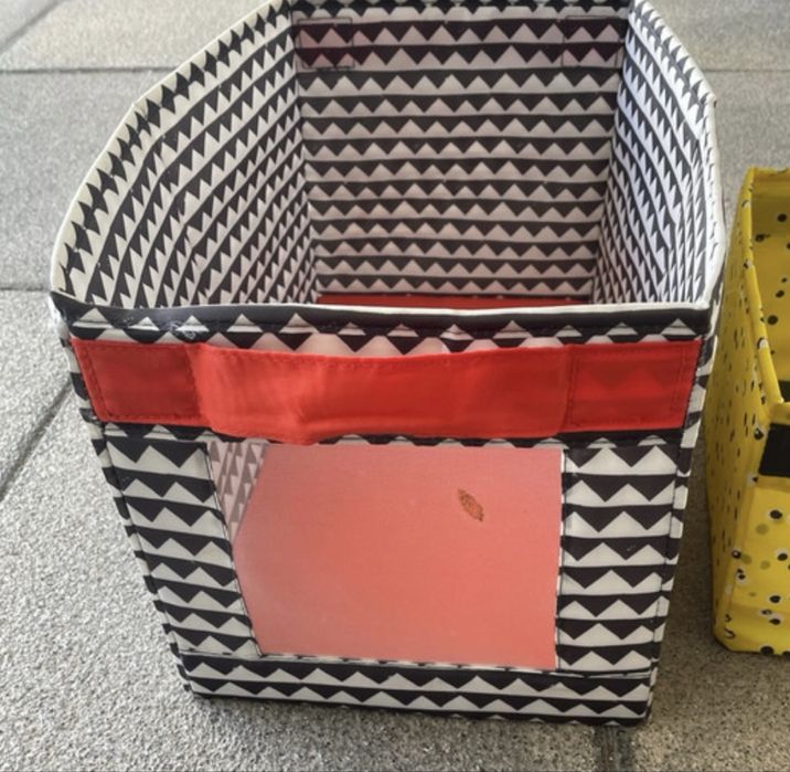 3 caixas de arrumação - IKEA