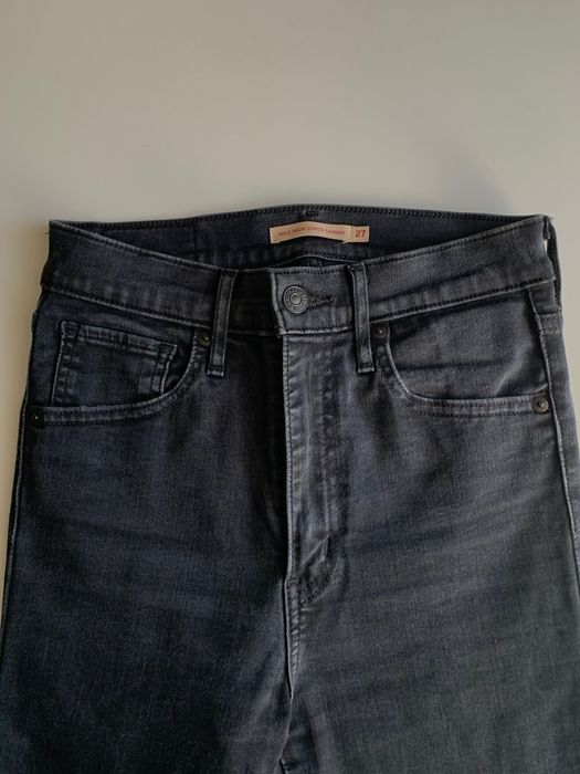 Calças ganga cinzentas Levis